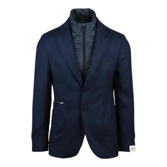 Paoloni Hombre, Chaquetas, Azul, Talla: S