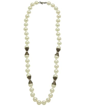 Kenneth Jay Lane Pearl Strand Necklace