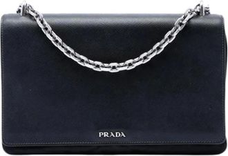 Prada Borsa a tracolla Saffiano Pre-owned - - Pre-owned - Donna - Nero - ONE SIZE