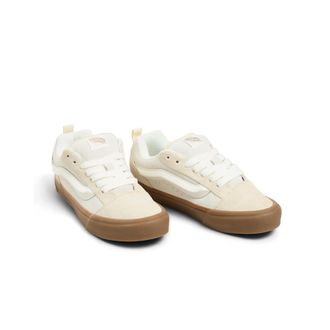 Vans Sneaker VANS Knu Skool, Damen, Gr. 36,5, dbs, marshmallow, light gum, Leder, Schuhe Sneaker