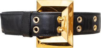 Giuseppe Zanotti Giuseppe Zanotti Pre-owned Womens Leather Belt - 10s - Black - One Size