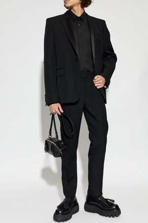 Giorgio Armani Classic Shirt, Mens, Black