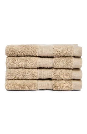 Nordstrom Rack 4-Pack Cotton Wash Towels in Tan Thread at Nordstrom Rack, Size 4 Piece Set (Washcloths)