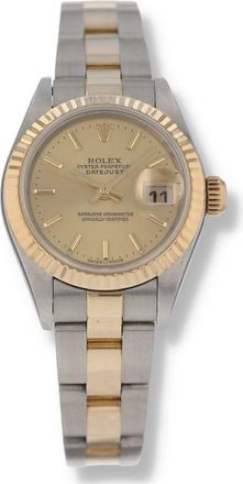 Rolex Pre-owned Rolex Ladies Datejust Automatic Chronometer Champagne Dial Ladies Watch 79173 CSO