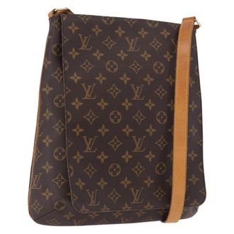 Louis Vuitton Musette Limited Edition Monogram Mirage Brown Canvas Handbag (Pre-Owned)