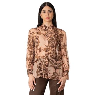 Simona Corsellini Camicia Stampata - - Blouses & Shirts - Donna - Multicolore - S
