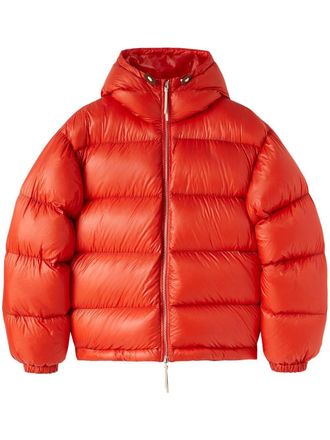 Jil Sander Jack met capuchon - Rood