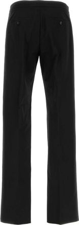 Alexander McQueen Mens Trousers Black Cotton Nylon
