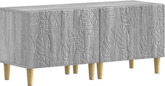 vidaXL Mueble De Tv Sonoma Gris Madera De Ingenier&iacute;a Vidaxl