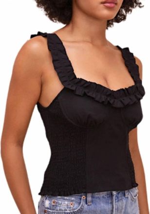 Astr Tamaya Tank Top In Black