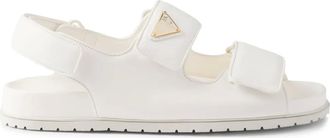 Prada Sandali in pelle - Bianco