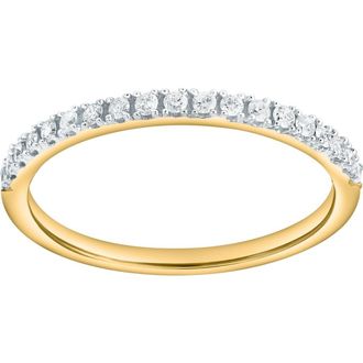 LuvMyJewelry Seravine 14K Diamond Band - 0.20 ct in 14K Yellow Gold at Nordstrom, Size 6.5