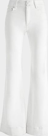 Alice & Olivia Missa High-Rise Wide-Leg Jeans