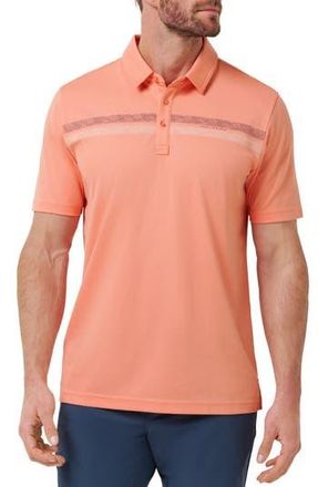 Travis Mathew Roaming Routes Chest Stripe Polo in Terra Cotta at Nordstrom Rack, Size Xx-Large