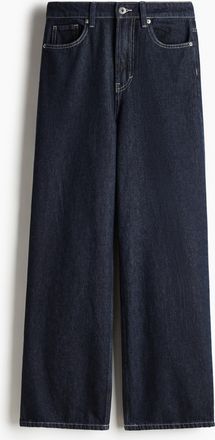 H&M Super Wide High Jeans - Blue