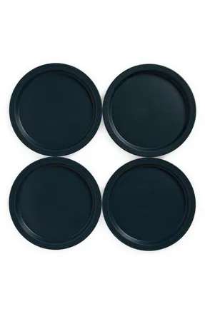 Aaron Probyn Neu Side Plate Set of 2 in Matt Deep Blue at Nordstrom