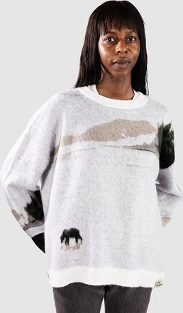 Blue Tomato Fluffy Knit Strickpullover grau