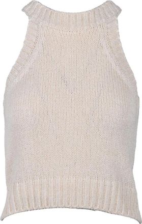 Wild Cashmere trui - Dames - Ronde hals truien - Wit - S - Truien & Vesten