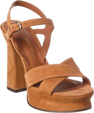 Ferragamo Suede Sandal