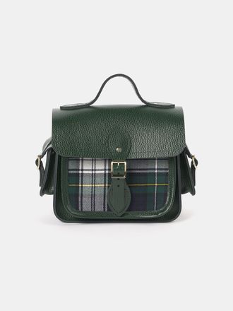 The Cambridge Satchel Company The Traveller - Racing Green Celtic Grain & Campbell Tartan