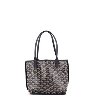 Goyard Anjou Reversible Tote Coated Canvas Mini