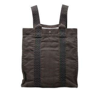 Herm&egrave;s Pre-owned Hermes Canvas Herline Backpack MM Unisex L965YMET7BAHPFKB