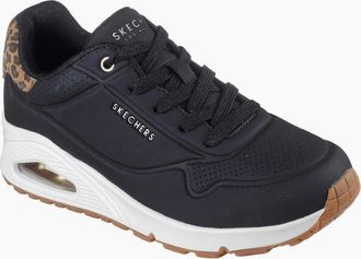 Skechers Womens UNO Jungle Nite Womens Trainers - Black - Size: 7