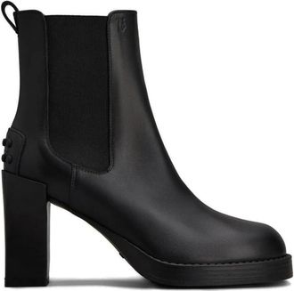 Tod's Black Chelsea Boots