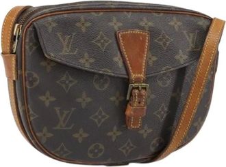 Louis Vuitton Pre-owned Cross Body Bags, female, Brown, Size: ONE SIZE Pre-owned Vintage Canvas Cross Body Bag