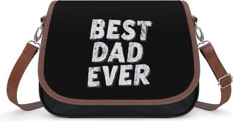 Generic Best Dad Ever Fashion Womens Crossbody Bags Novelty Handbag Shoulder Bag Purse
