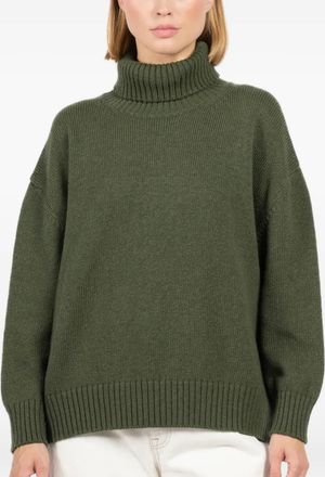 Labo Art roll neck sweater - Groen