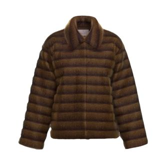 Marella Emmagio Jacket - Jackets - Mujer - Marr&oacute;n - 2XS