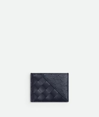 Bottega Veneta Porta Carte Di Credito Intrecciato Diagonal - Bottega Veneta
