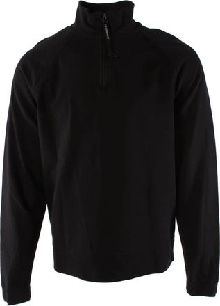 C.P. Company Lichtgewicht Fleece Crewneck Sweatshirt - Heren - Coltruien - Zwart - XL - Katoen - Truien & Vesten