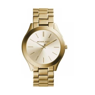 Michael Kors Accessoires, Dames, Geel, ONE Size, Slim Runway Horloge