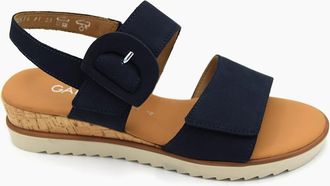 Gabor Womens REETH 82.752 LADIES SANDAL - Black - Size: 5.5/EEE