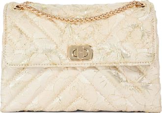 Dune London Womens Accessories Dalas - Quilted Shoulder Bag - Gold - One Size