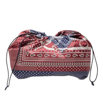 Herm&egrave;s Pre-owned Hermes Silk Eperon d Or Bandana Sac Musardine Insert Pouch Ladies BQOOQT95DEDWHA6G