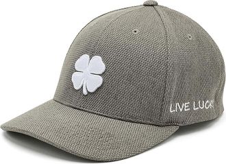 Black Clover Sweet Bamboo 5 Adjustable Hat Baseball Caps White/Granite, Polyester