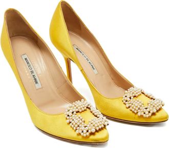 Manolo Blahnik Pumps Hangisi - Giallo