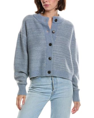 Frame Denim FRAME The Jacquard Femme Wool & Mohair-Blend Cardigan