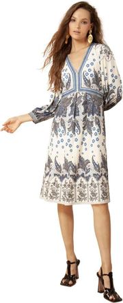 Hale Bob Fawn Zomerjurk - Dames - Zomerkleedjes - Blauw - S - Kleedjes
