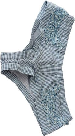 Ermanno Scervino Womens Blue Beachwear Bottoms Swimsuit Shorts