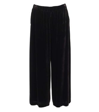 Parosh Black Loose Elasticated Pants