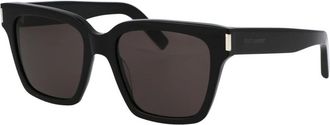 Saint Laurent Stijlvolle Zonnebril - unisex - Zonnebrillen - Zwart - 54 MM - Accessoires