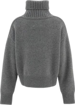 Extreme Cashmere Crop Xtra Sweater N&deg;434 - - Knitwear - Donna - Grigio - ONE SIZE
