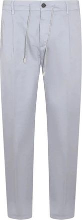 Eleventy Jogger Cargo Broek - Heren - Slim Fit Broeken - Blauw - W30 - Broeken