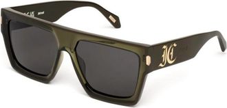 Just Cavalli Authentieke Bril met Topkwaliteit - unisex - Zonnebrillen - Groen - 58 MM - Accessoires