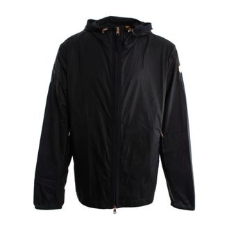 Moncler Light Jackets, male, Blue, Size: XL Hamlin Jacket