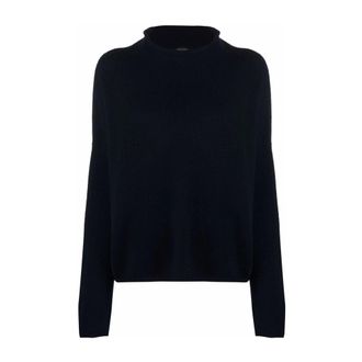 Lisa Yang Truien & Vesten, Dames, Blauw, S, Kasjmier, Sandy Cashmere Sweater